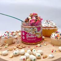 Birthday Cupcake Peanut Butter Nut Butter Frosting Icing Sprinkles Treat Snack Sweet - Baking Supplies Chocolate Nata