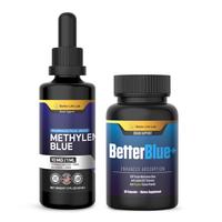 Methylene Blue Capsules & Tinctures Combo Pack – Cognitive Support & Cellular Energy Boost