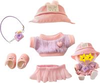 Clothes for Labubu Dolls Accessories, Stylish Kawaii Outfit Set 5 Pieces Suitable for 15cm 17cm Labubu Doll, Doll Clothing Se...