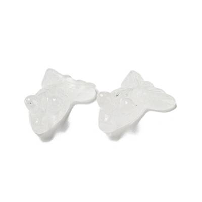 Natural Quartz Crystal Carved Healing Goldfish Figurines