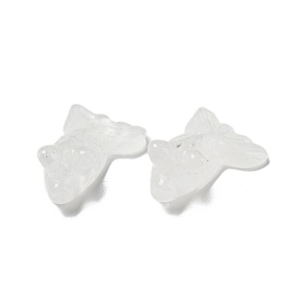 Natural Quartz Crystal Carved Healing Goldfish Figurines