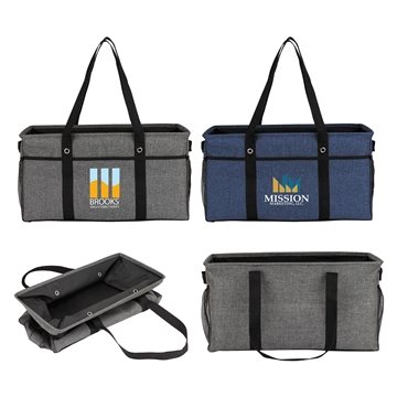 25 Custom Optimum-VI Utility Trunk Organizer Tote - Collapsible & ...