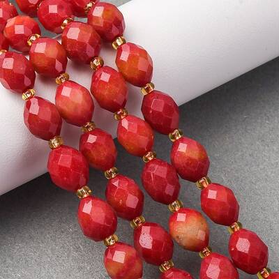 Natural White Jade Beads Strands
