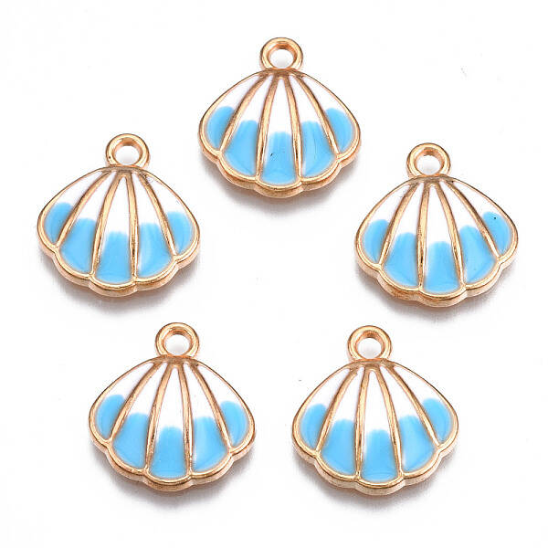 Alloy Enamel Pendants
