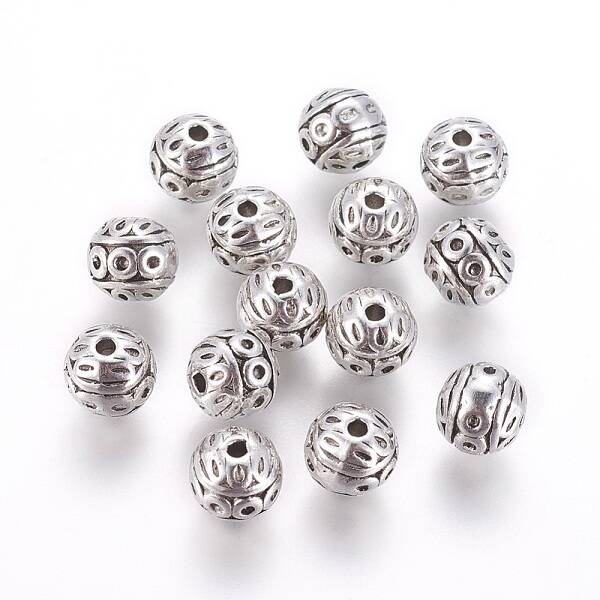 Tibetan Style Zinc Alloy Beads