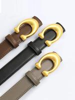 Women's Fashionable PU Leather Fashion Belts, Casual Modern Waistband for Jeans Trousers, Trendy All-match & Exquisite Belt f...