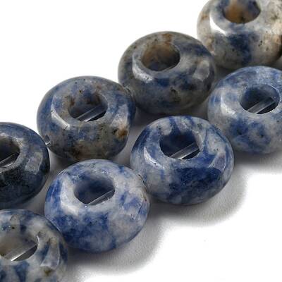 Natural Blue Spot Jasper Beads Strands