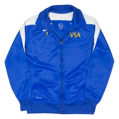 NIKE Track Jacket Blue Womens L