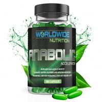 Worldwide Nutrition Anabolic Accelerator - Ignite Your Growth, Strength & Energy Journey - Muscle Builder & Cortisol Blocker ...