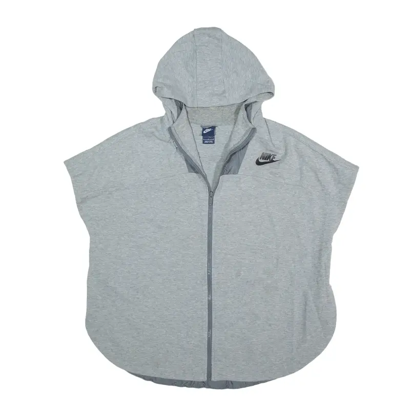 NIKE Hoodie Grey Full Zip Mens L