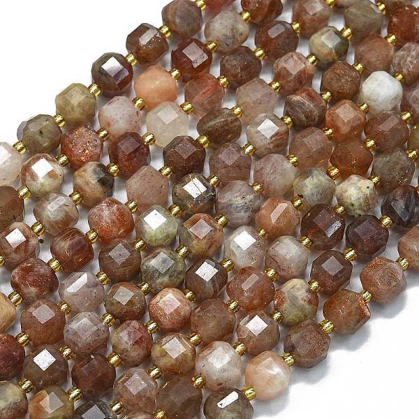 Natural Gold Sunstone Beads Strands