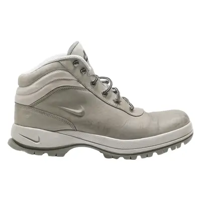 NIKE Lace-Up Boots Grey Synthetic Mens UK 8.5