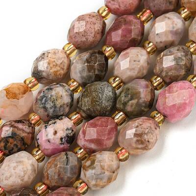 Natural Rhodonite Beads Strands