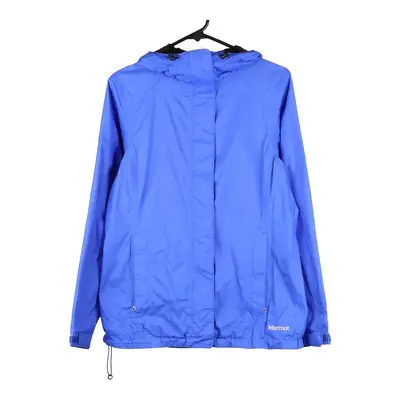 Marmot Jacket - Small Blue Polyester