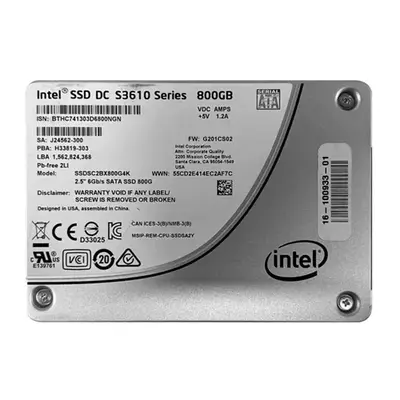 Intel SSDSC2BX800G4K | 800GB SATA 6Gb/s 2.5-Inch Solid State Drive