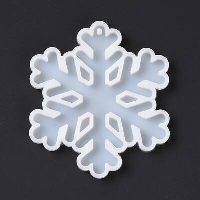 Snowflake Pendant Silicone Molds