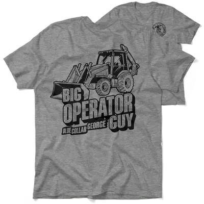 Blue Collar George Big Operator - Safety T-Shirt