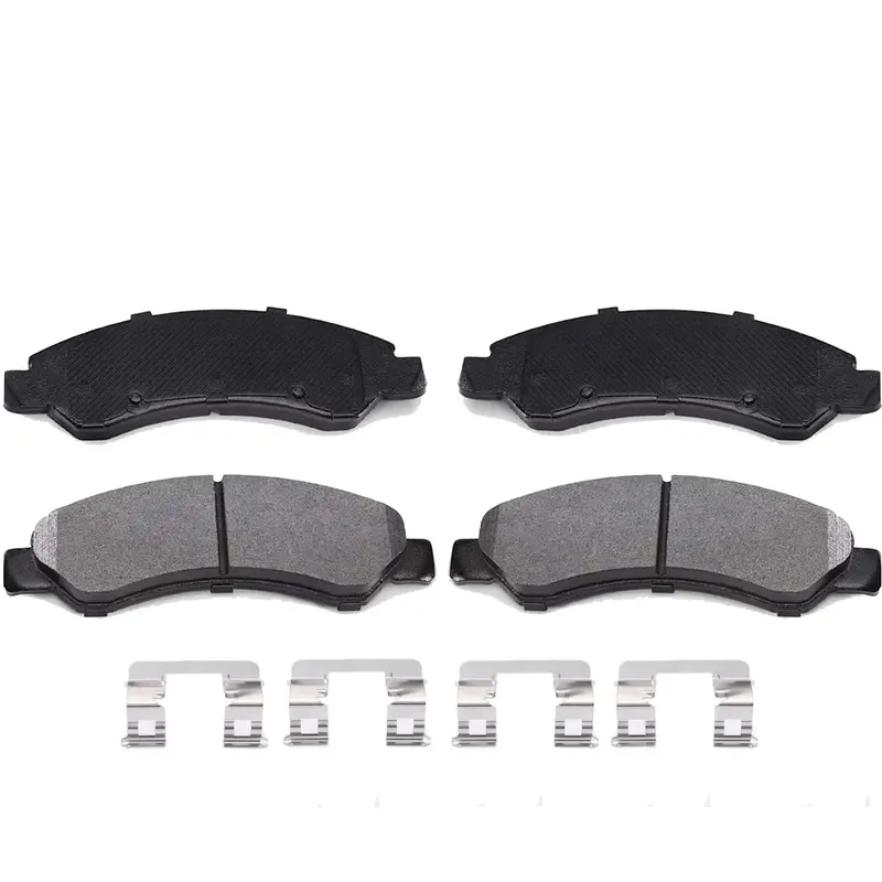 Garvee Premium Ceramic Disc Front Brake Pads Set for 07-18 Escalade, 14-16 XTS, 07-13 Avalanche, 09-14 Express 1500, 05-18 Si...