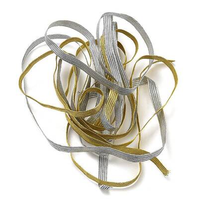 Glitter Flat Nylon Elastic Cord/Band