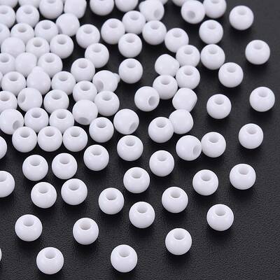 Opaque Acrylic Beads