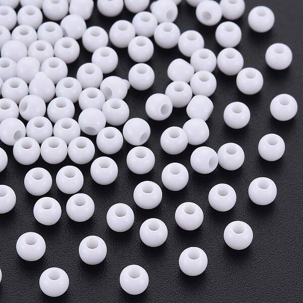 Opaque Acrylic Beads