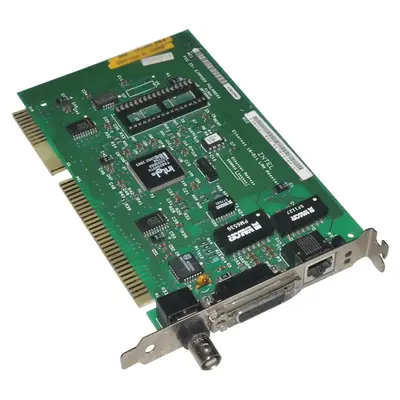 352122-002 Intel 16-bit Ethernet ISA LAN Adapter RJ45/AUI/BNC