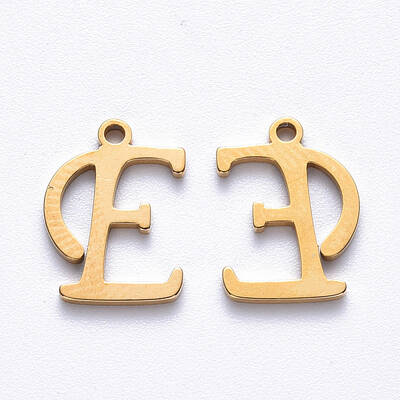 PVD Vacuum Plating 201 Stainless Steel Charms