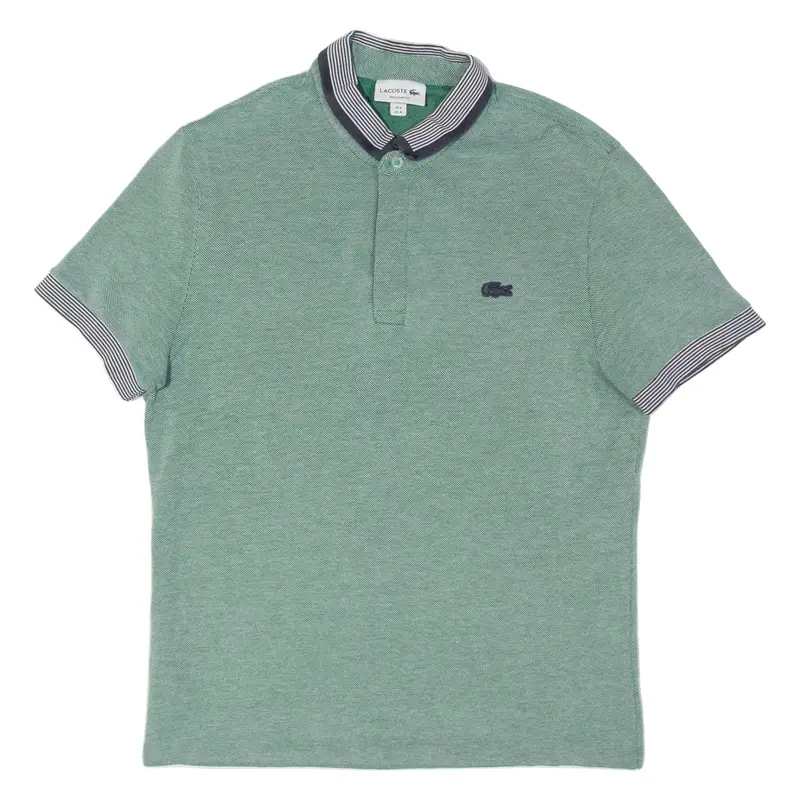 LACOSTE Mens Polo Shirt Green M