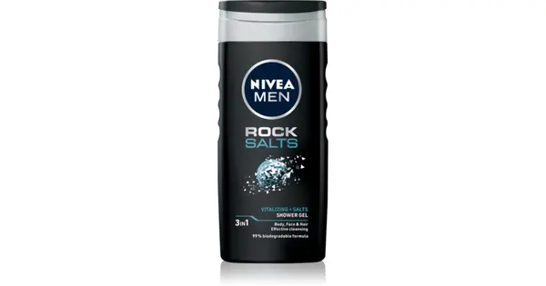 Nivea Male Rock Salt Shower Gel 250ml