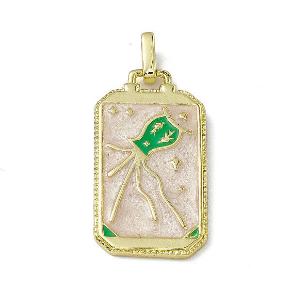 Alloy Enamel Pendants