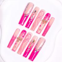Lovful Horoscope Zodiac Star Sign Series Handmade Acrylic Press-On Nails for Art & Birthday Gifts |10PCS Reusable,Salon Quali...