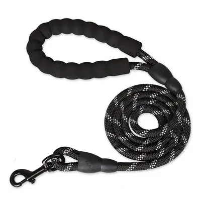 Adjustable Reflective Dog Leash with Padded Handle, Durable Braided Dog Lead Rope, Highly Reflective and Comfortable Padded D...