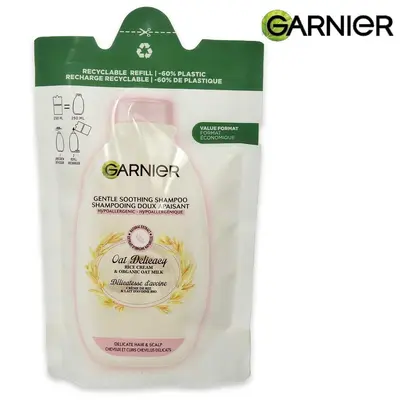 Garnier shampoo refill 250 ml soothing with delicate oat milk