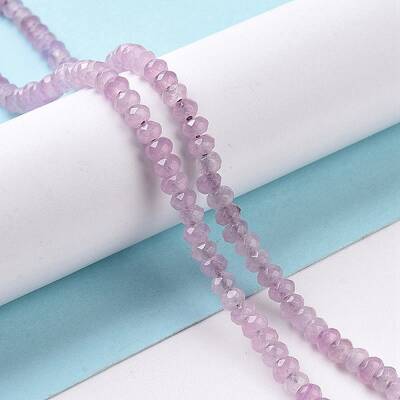 Dyed Natural Malaysia Jade Rondelle Beads Strands