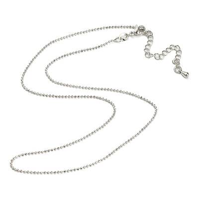 Long-Lasting Plated Brass Ball Chain Necklaces