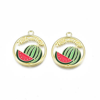 Alloy Enamel Pendants