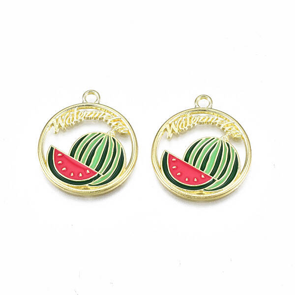 Alloy Enamel Pendants