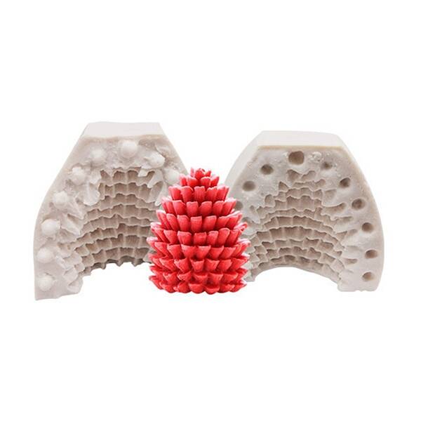 3D Christmas Tree DIY Candle Two Parts Silicone Molds