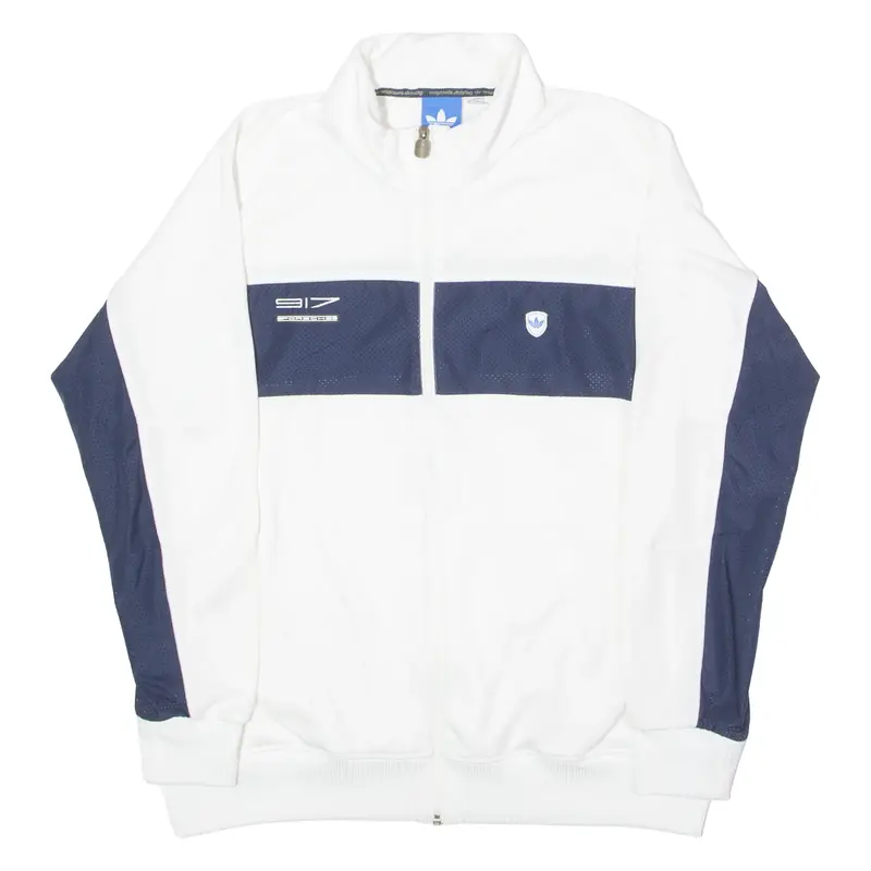 ADIDAS ORIGINALS Porsche 917 Mens Track Jacket White Colourblock XL