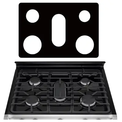 Reusable Stove Burner Protector, Stove Burner Cover, Kitchen Appliance Parts for 30 Inch LG Gas Stove