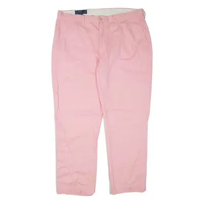 POLO RALPH LAUREN Suffield Mens Trousers Pink Regular Tapered W40 L30
