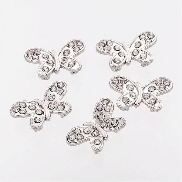 Alloy Rhinestone Multi-Strand Links