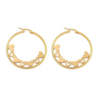 304 Stainless Steel Huggie Hoop Earrings