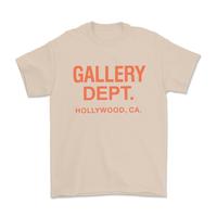 Gallery Dept. Logo Print Cotton Jersey T-Shirt Graphic Crewneck Casual Fashion Short Sleeve Tshirt, for Men, for Women Menswe...