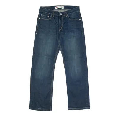 LEVI'S 505 Jeans Blue Denim Regular Straight Mens W27 L27
