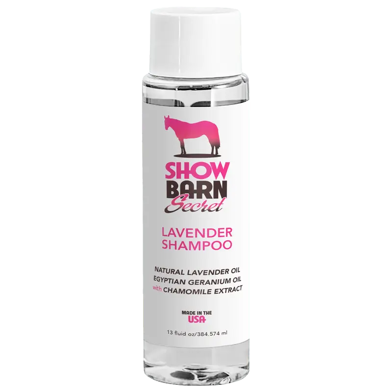 ShowBarn Secret Soothing Horse Shampoo with Lavender 13oz for Horses