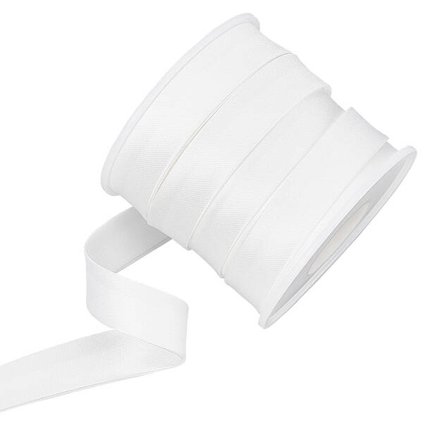 BENECREAT 13.6 Yard Satin Bias Tape 15mm/0.6inch Double Fold Satin Binding Bias Ribbon for Cheongsam Decoration