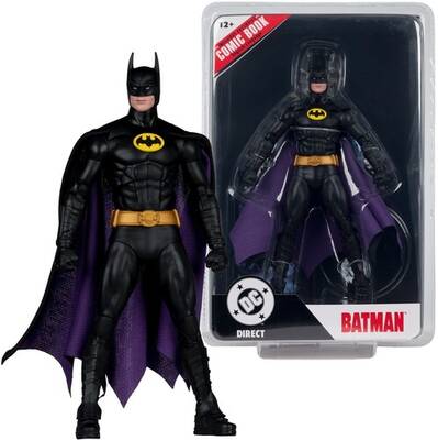 McFarlane Toys - DC Direct - Page Punchers - Batman (Batman 89)  7 Action Figure & Comic