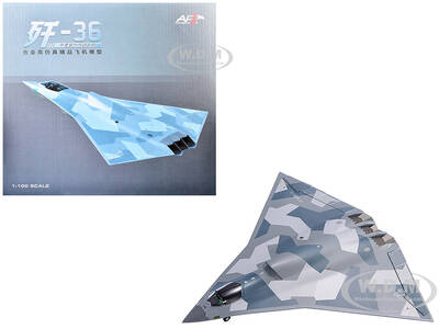CAC J-36 Stealth Fighter Aircraft Chinese Military Peoples Liberation Army Air Force 1/100 Diecast Model by Air Force 1