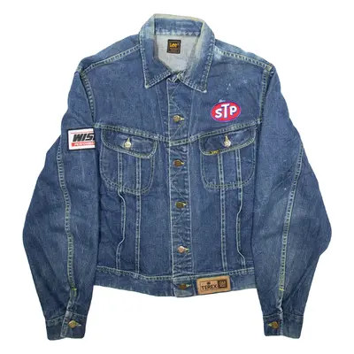 LEE Indianapolis Mens Denim Jacket Blue L